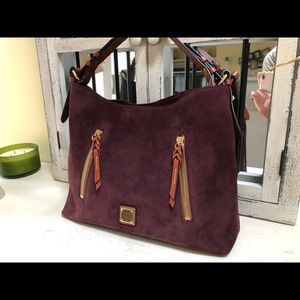 Dooney & Bourke Suede Cooper Hobo